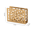 Miniatyrbillede 3 af 5: Servietholder Light Luxury Vertikal Servietholder GULD STYLE 2 gold.CA gold style 2-style 2