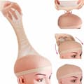 Hårnät för peruker, perukmössa för kvinnor, peruknät, peruktillbehör, hudfärg, 2-pack