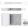 Miniatyrbillede 2 af 5: Filtmøbelglider Selvklæbende Grå Filttape Tyk 4mm 2 Ruller Filtstrimler-Xin