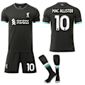Pikkukuva 1 / 2: Liverpoolin 24-25 Vieras Pelipaita Setti Lapsille ja Aikuisten No.10 MAC ALLISTER XXL