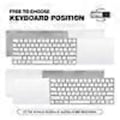 Miniatyrbillede 2 af 5: Nye modeller PÅ LAGER til Apple Magic Trackpad 2/3 / Magic Keyboard 2/3 Justerbart Beslag Sidebords Holder Stativ