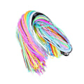 Miniatyrbillede 1 af 3: 200 stk Scoubidou-snore nøglering vævet ledning Pvc-ledning snoet børn Gimp armbåndsledning h