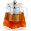Miniatyrbillede 1 af 3: 550 ml glaskande med filterindsats i rustfrit stål til løs te og kaffe