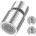 Miniatyrbilde 1 av 5: 360 graders kranlufter, vannbesparende filter svingbar lufter kit