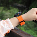 Miniatyrbillede 5 af 5: Fenix 5/5X/6X/7X 26 mm Urrem Robust Orange 74