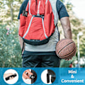 Miniatyrbillede 5 af 5: Elektrisk boldpumpe, smart luftpumpe Bærbar hurtig boldoppustning med præcis trykmåler og digital LCD-skærm til fodbold basketball volleyball