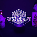 Miniatyrbilde 1 av 4: 3D Spill LED Nattlampe