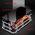 Miniatyrbillede 3 af 5: Privatlivsmagnetfodral til iPhone 12 pro max | sort sort black