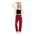 Pikkukuva 2 / 3: Naisten pyjamahousut Pehmeä mukavuus Naiset Casual Pyjama Housut XL XL