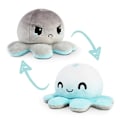 Miniatyrbild 4 av 5: The Original Reversible Octopus Plushie | Patented Design | Black and Grey | Show Your Mood Without Saying a Word!