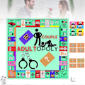 Miniatyrbild 2 av 5: Adultopoly Brädspel, Parspel för Vuxna, Par Brädspel, Brädspel för Vuxna, Sovrumsspel för Par, Relationskortspel