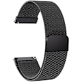 Miniatyrbillede 1 af 5: Stilfuld Milanese Rustfrit Stål Garmin Forerunner 645 Music / 245 Music - Sort Sort