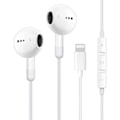 Miniatyrbild 1 av 5: Hörlurar för iPhone 11, Hörlurar för iPhone 12, In-Ear-hörlurar, med mikrofon och volymkontroll Kompatibel med iPhone 11/12 Pro/13 Mini/SE 2022/X/XR.