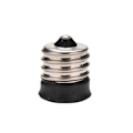 Miniatyrbillede 2 af 5: E17 til Europæisk E14 Lysfatningsadapter Holder til LED-pære one size