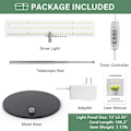 Miniatyrbild 3 av 4: Adjustable LED Grow Light with 3 Light Modes and 4-Step Dimmer