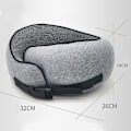 Pikkukuva 3 / 3: Matkakudde Matkakudde Puhdasta Memory Foam -niskatyyny, Hengittävä Päällinen