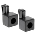2-pack Pool Biljard Snooker Kö Krita Hållare - Magnetisk med Bältesklämma
