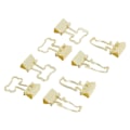 Miniatyrbillede 4 af 5: 30 stk Mini Papirclips i Metal, Alsidige, Innovative, Stærke Greb, Papirclips til Hjemmekontor