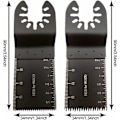 Miniatyrbild 2 av 4: DPZO 6 Delar Multifunktionsverktygsblad, Oscillationssågblad, 34mm Multifunktionsverktyg Universellt Sågblad för Trä Plast -DPZO.ca