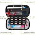 Miniatyrbild 3 av 5: Fodral för Nintendo Switch Lite - Skyddande resefodral med förvaring för Switch Lite-spel och tillbehör