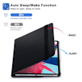 Pikkukuva 5 / 5: iPad Pro 12.9 2022/2021/2020/2018 gen 6/5/4/3 kotelo kuori - Hopea_ca Silver