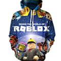Miniatyrbilde 1 av 3: ROBLOX Hettejakke for Gutter, Langermet med Hette A 120cm (ca)