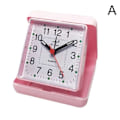 Miniatyrbild 1 av 5: Alarm Clock Portable Silent Non Ticking Snooze Small Bedside Clock