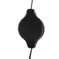 Miniatyrbilde 3 av 4: Mini Mus Mote Blank Overflate 68cm Uttrekkbar Ledning Plug and Play Bærbar Bred Kompatibilitet Bærbar Mus