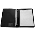 Miniatyrbillede 3 af 5: CASA A4 Læder 3 Ring Portfolio Binder Business Binder Padfolio med Notesblok til Interview & Forretning