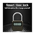 Miniatyrbild 3 av 4: CASA Smart Time Lock LCD-skärm Elektronisk Timer Switch USB Uppladdningsbart Timer Hänglås Rese Elektronisk