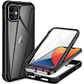 Pikkukuva 3 / 3: Kattava näytönsuoja Läpinäkyvä suojakuori iPhone 11 Pro Maxille Iskunkestävä puhelinkuori