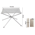 Miniatyrbild 5 av 5: Portable Fire Pit - Foldable Fire Net 800