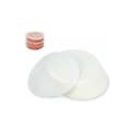 500 Ark Non-Stick Papper, Diameter 12,5 cm, Papper för Strimlad Biff, Hamburgerpanna