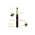 Miniatyrbillede 4 af 5: x Genopladelig LED Cob Arbejdslampe Værksted Cob Lommelygte Blink