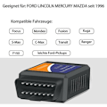 Miniatyrbilde 4 av 5: Obd2 Skanner Forscan Elm 327 Usb V1.5 Bluetooth Kodeleser (CA)