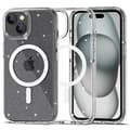 Kompatibel med iPhone 13 - Glitter MagSafe Skal Stöttåligt Transparent