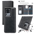 Miniatyrbillede 2 af 3: Samsung S20 FE - Etui / Magnetisk Skal 2 i 1 - Brun Brown Brun_ca Brown Brun