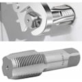 Miniatyrbilde 2 av 4: Ulisem 3/4\"NPT rørgjengebor, sølvfarget HSS standard gjengeverktøy for gjengereparasjon.ca