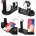 Miniatyrbilde 2 av 5: Ladestajon for flere enheter Apple selvjusterende lader Hvit White