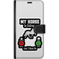 Miniatyrbillede 3 af 3: Apple iPhone 16 Wallet Case Born to Ride Purple