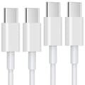 iPhone 15 Laddningskabel 20W, 2-pack 1M Apple USB C till USB C Snabbladdningskabel