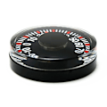 Miniatyrbillede 3 af 5: Mini Rund Diameter 27mm Plastpeger Grader Celsius Termometre til Hjem Udendørs Bil Husholdning Temperaturmåler[D]