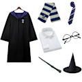 Miniatyrbilde 2 av 5: Halloween Harry Potter Magisk Klesdrakt Perifer Cos Kostyme Ytelse Kostyme Sett Ravenclaw