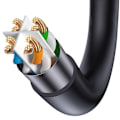 Miniatyrbilde 3 av 5: Baseus 50cm Cat7 RJ45 Nettverkskabel Svart