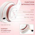Pikkukuva 4 / 5: Bluetooth-kuulokkeet, over ear, HD-mikrofonilla, FM, TF PC:lle