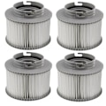 Miniatyrbild 1 av 7: CASA Filter för MSpa uppblåsbara pooler FD2089 4-pack 4-pack