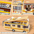 Miniatyrbillede 2 af 5: 986 Bus Byggesæt Bus Byggeklodser Legetøj Tilbehør Uddannelse DIY RV Legetøj Fødselsdagsfest Rabatter til Drenge og Piger Y250315.Ca