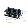 Miniatyrbillede 4 af 5: [CA] Mini 4-kanals 3,5 mm lydlydmixer Pro Live Studio Console-optagelse
