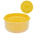 Miniatyrbilde 2 av 4: Eggeplommeseparator med oppsamlingsbase, kjøkkenhjelpemiddel for matlaging/baking, sikker og holdbar eggeseparasjon, design med flere hull for