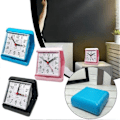 Miniatyrbild 3 av 5: Alarm Clock Portable Silent Non Ticking Snooze Small Bedside Clock